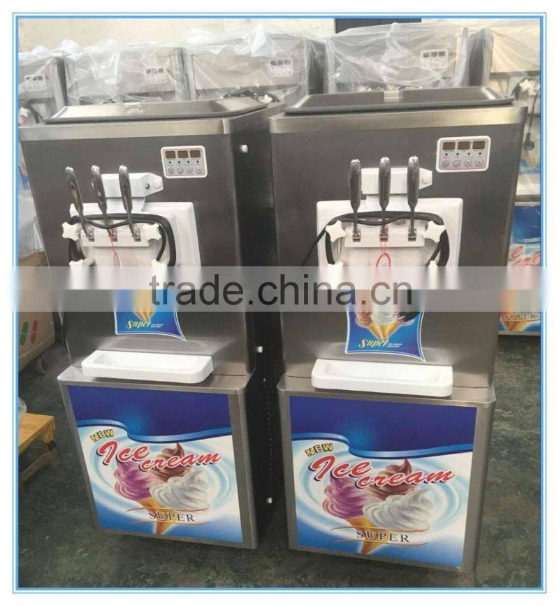 Unique apperance supply by LESTARS soft serve ice cream machine