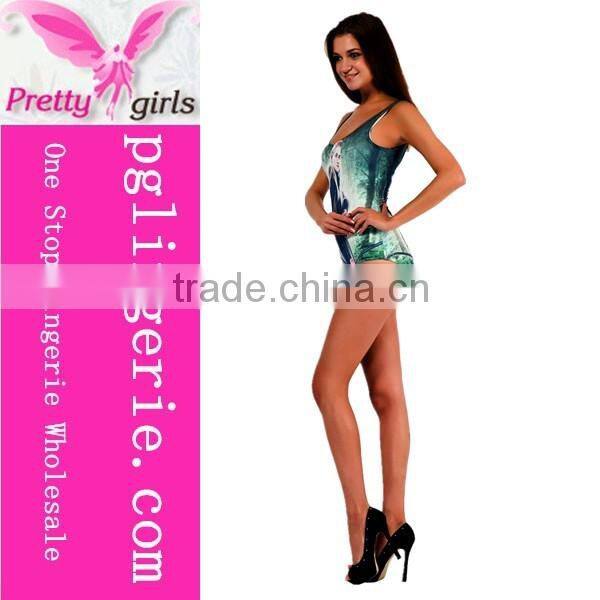 2016 New Junior Girls Beautiful One Piece Swimsuit