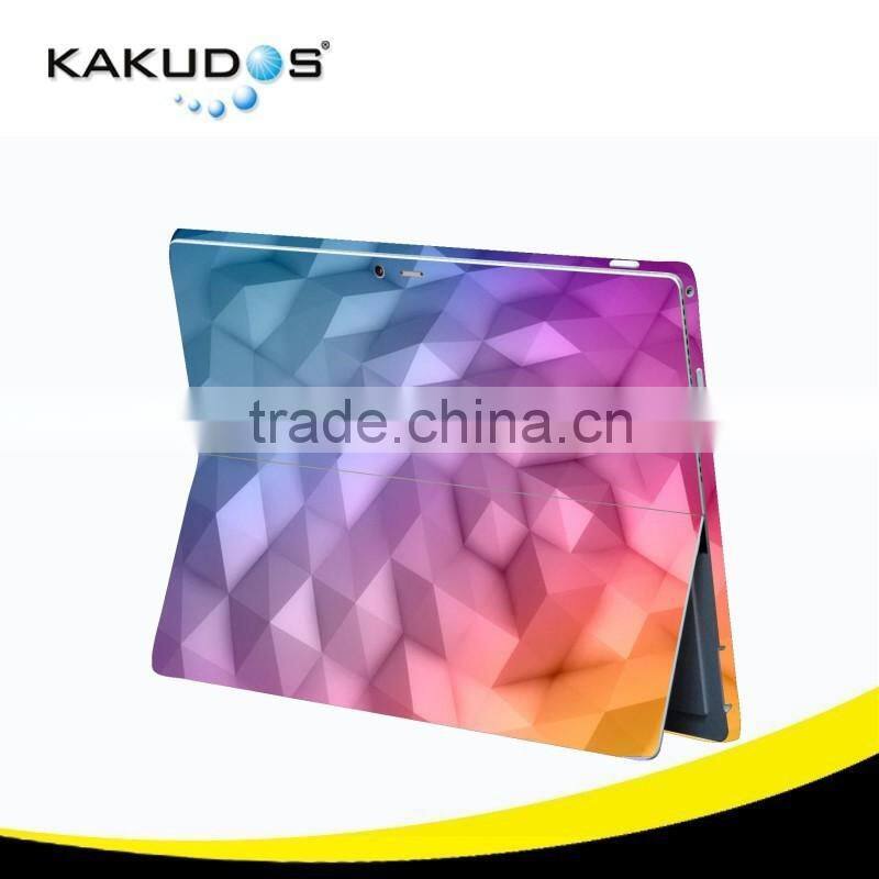 custom skin sticker for microsoft surface pro 3