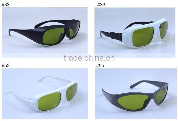 740-1100nm laser safety google glasses Alexandrite Diode ND:YAG Laser protection