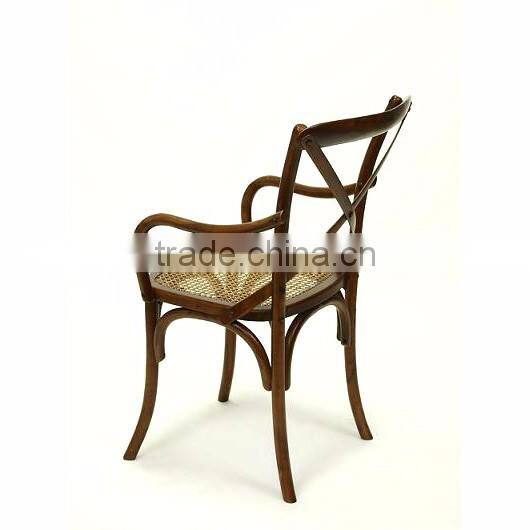 American style classic chateau wooden restaurant chair