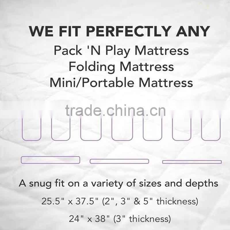 Qult Waterproof Bound Baby Pad Softtextile Baby Changing Mat