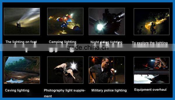 Rechargeable T6 head light for camping/hunting products Waterproof Led Head light