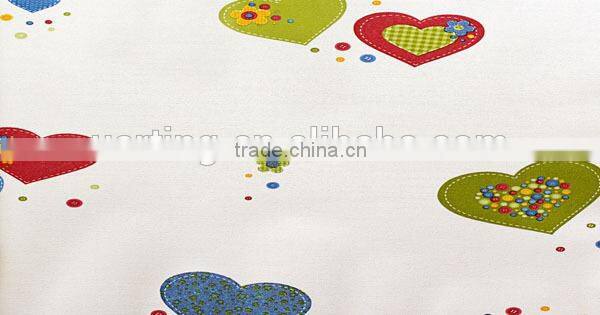 2015 vinly cartoon wallcovering for kids/decorative mural wallpaper for kids room