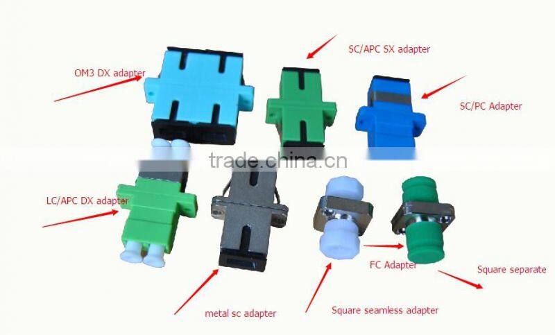 MM Aqua SC/PC Fiber Optic Adapter