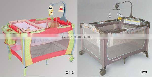 high quality foldable plastic baby playpen