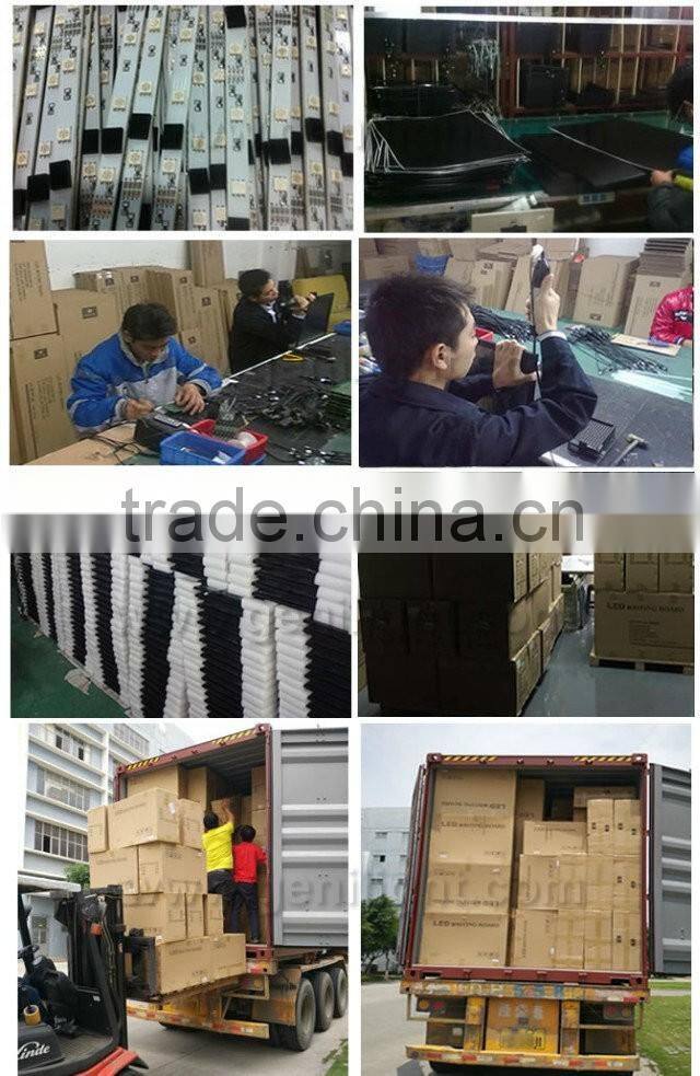 60*80cm Customized Restaurant Erased LED Menu Board Signage Magic