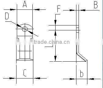 Farm harvester spare parts tiller flail blade