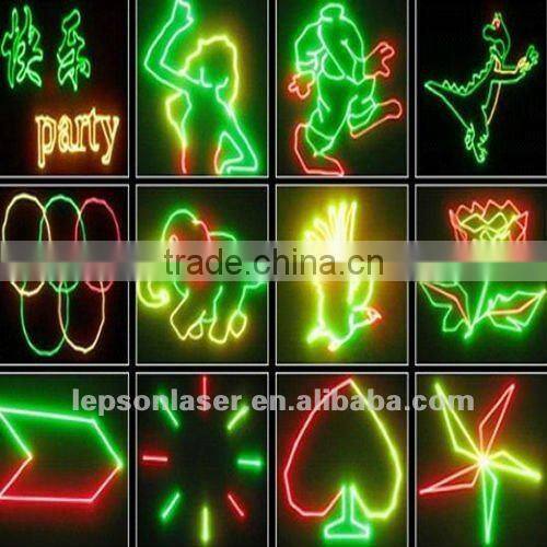 500mW RGY Animation laser lighting for dance floor