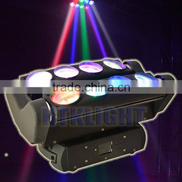 Spider beam 8*10W 4in1 stage lighting