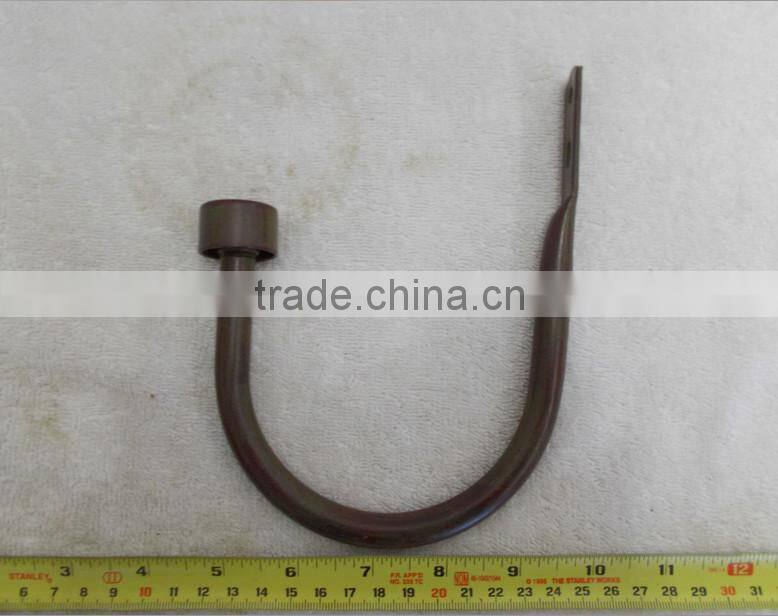 Simple Coated Wrought Iron U-Hooks Hangers