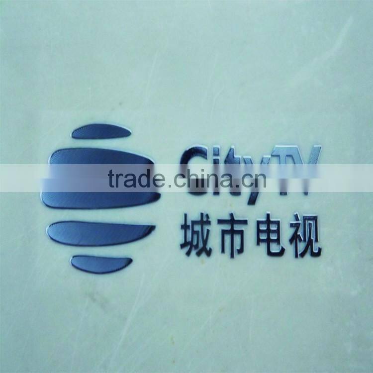 Manufacturer custom nickel sticker electroforming label