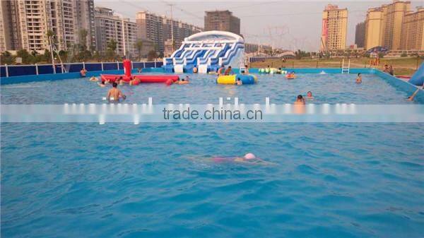 Funny inflatable floating water games for sale with high quality