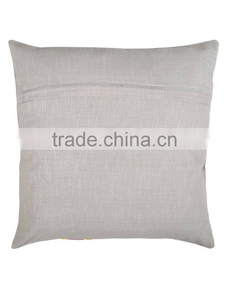 Home Decorative Pillow & Cushion Cover Vinatge Cover Colorful Geometric Cotton Linen Pillow Case Cushion