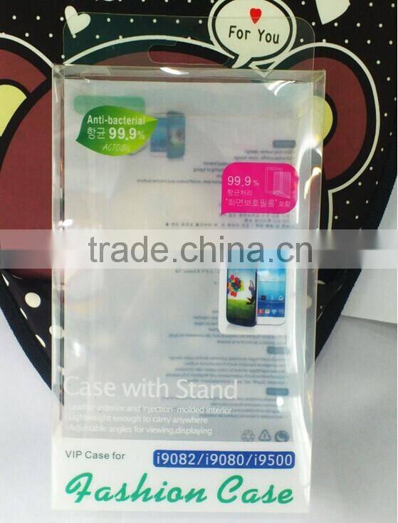 Finest Quality plastic box for samsung galaxy case packaging