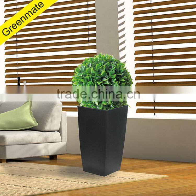 2015 new promotional rose leaf shape decorative ball, artificial green ball