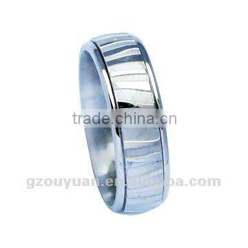 fashionable titanium ring for new popular fashion jewelry