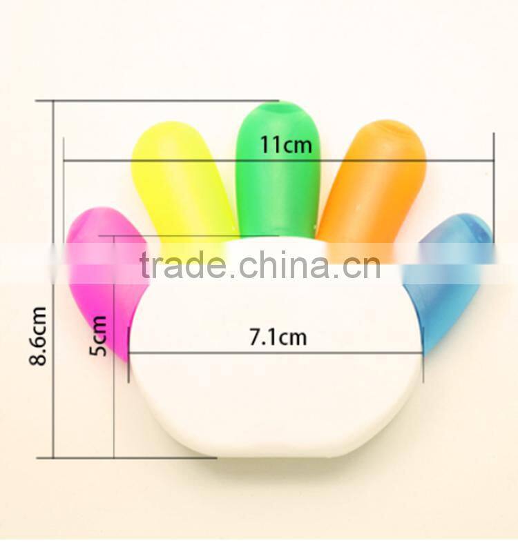 Promotional selling best smart fashional colorful pen highlighter 2016
