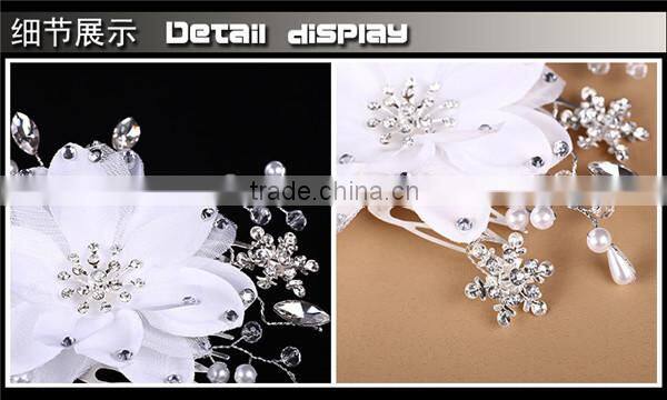 MYLOVE handmade flower hair clip vintage bridal head dress MLF093