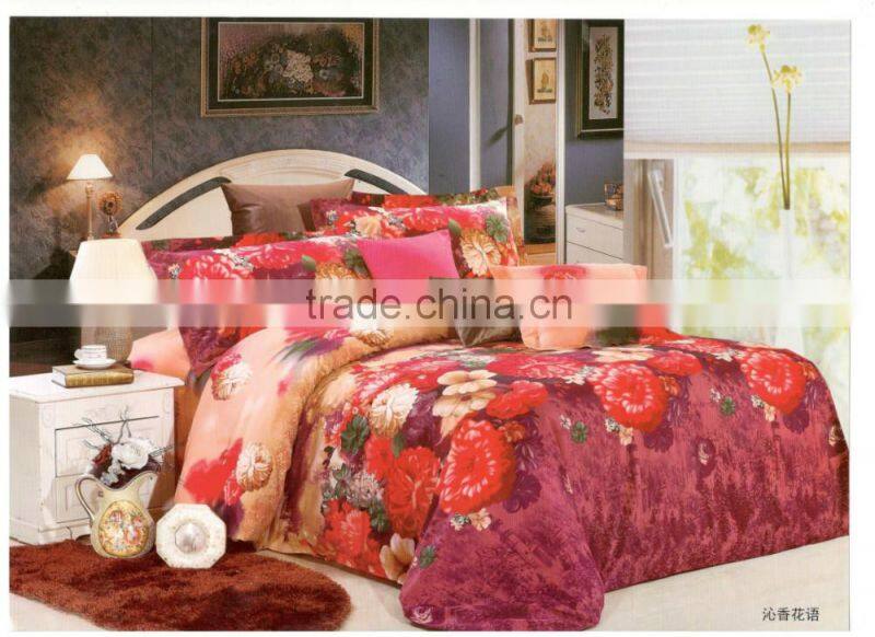 flowers printing rayon fabric 32s 133*72 98"