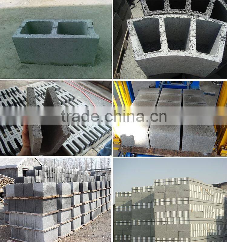 New QT4-30 small investment diesel power concrete block forming machine price