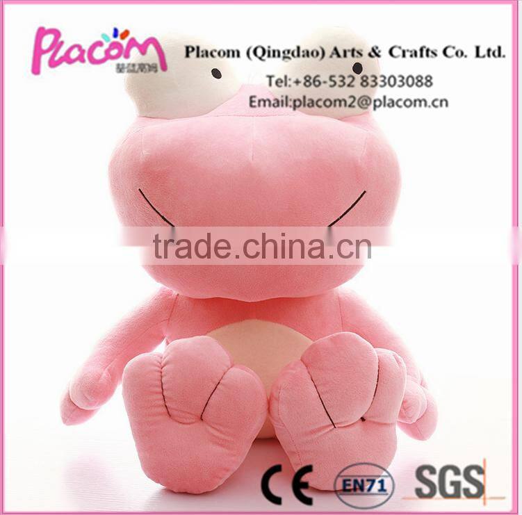 2016 Best selling Fashion lovely Customize Kid toys and gifts Wholesale Plush toy Frog