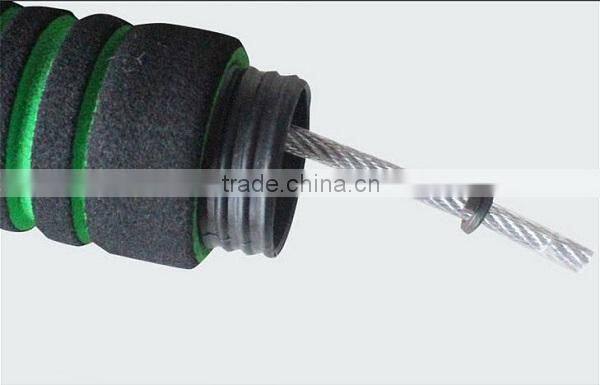 2016 New Product Sliming Weighted Fitness Steel Wire Gym Jumping Rope Skipping Rope