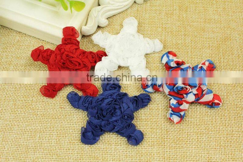mini Ribbon bow hairgrips for girls
