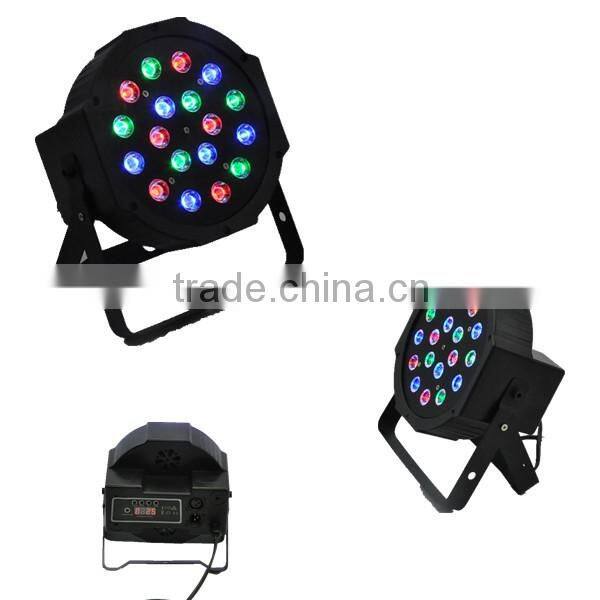 LPR1218-I 18pcs*3W RGB Plastic Indoor LED Par Light