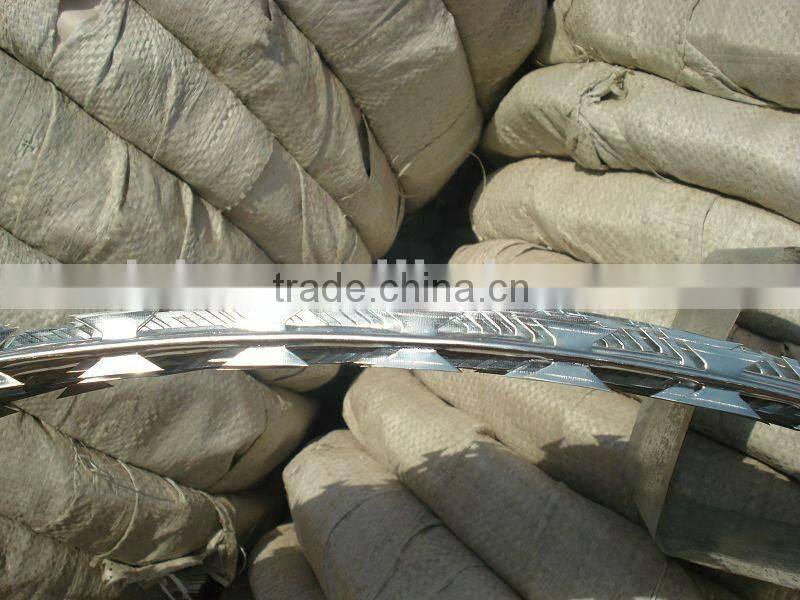 BTO-30razor barbed wire hot dipped galvanized technology