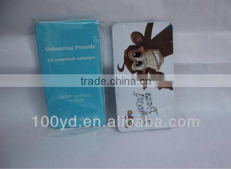 2013 new natural wood color pencil box packing