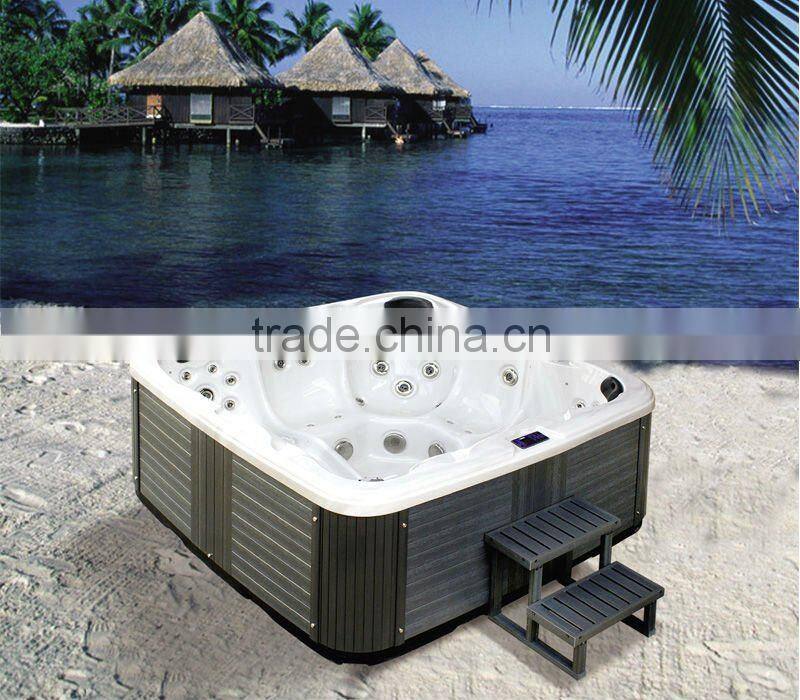 59pcs water jets outdoor spa with hot tub control panel