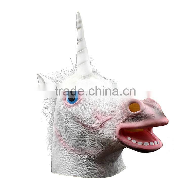 2016 New Fashion cosplay fashionable cute wire EL light horn Mask