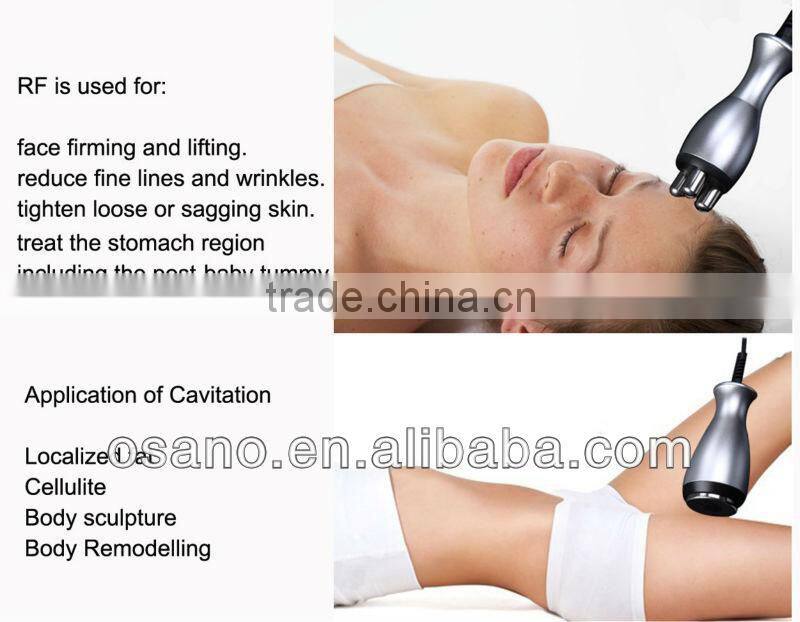 Professional Salon Use Ultrasonic Cavitation Vacuum RF Slimming Machine