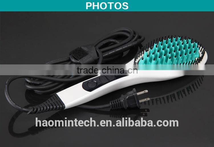 Cheap Superior Qualiy Electric Fast Heat Up Safe CE FCC ROHS comb straightener