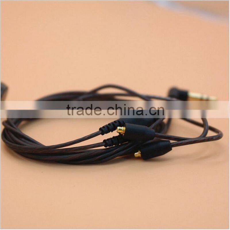 SE215 Earphone Replacement Wire 3.5mm Interface For Shure SE215 SE535 SE425 SE315 UE900