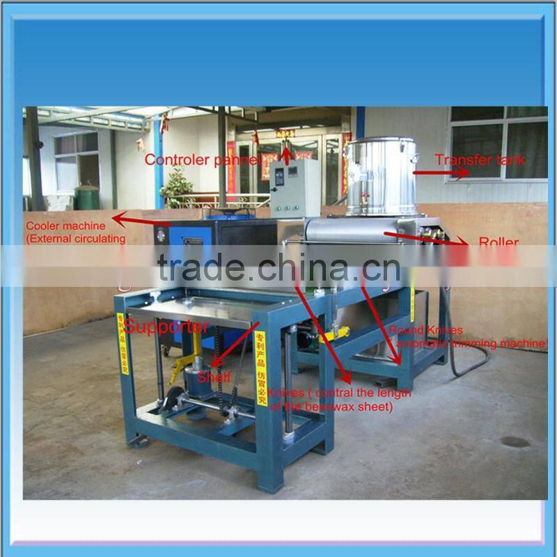 2016 Hot Selling Beeswax Comb Foundation Machine