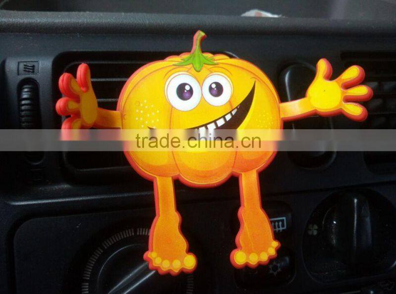 2017 promotional items flexible vegetable silicone mobile phone holder for car air condition from Dongguan factory