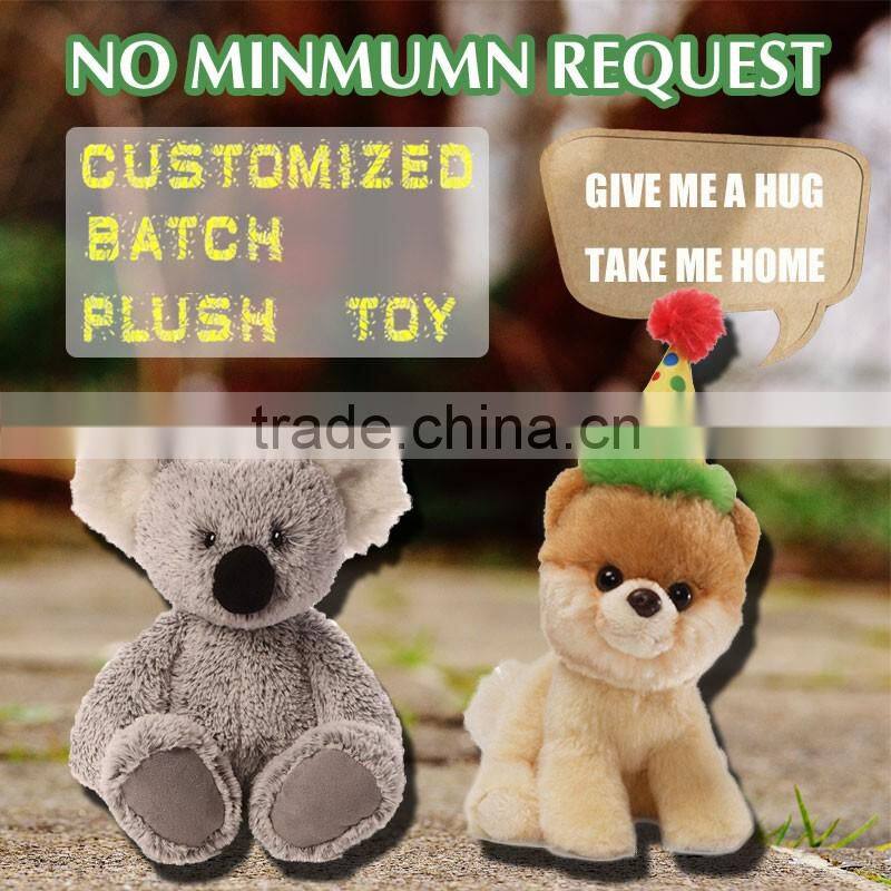 stuffed customized teddy bear plush toy with different clothes