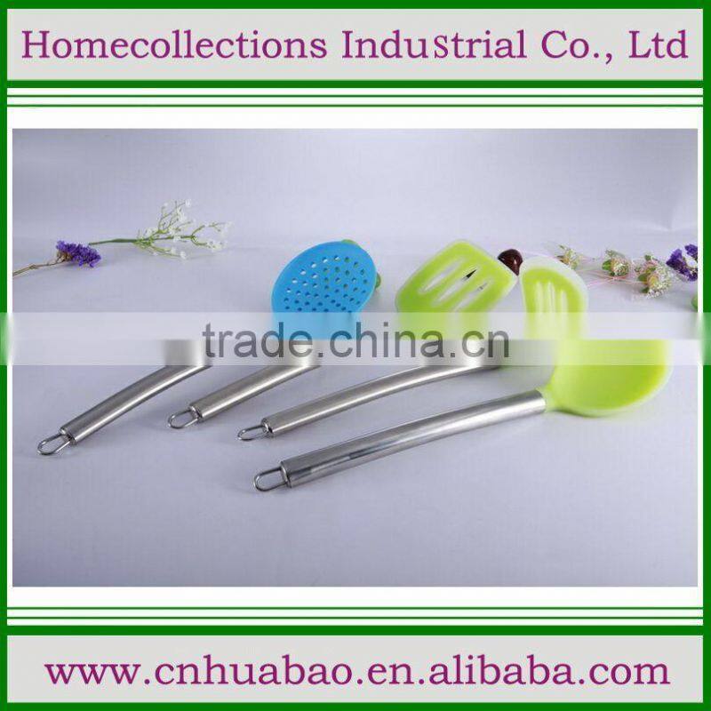 high quality mirror finishing ladle, inox silver color kitchenware tool