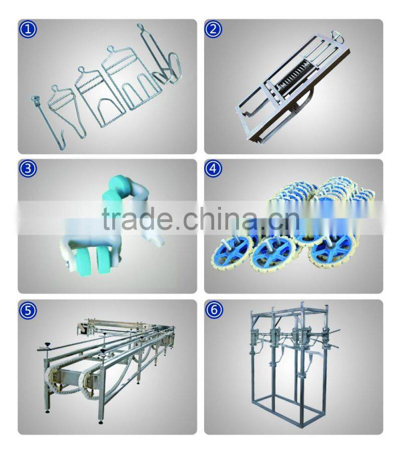 1000 BPH semi-automatic chicken Abattoir Equipment