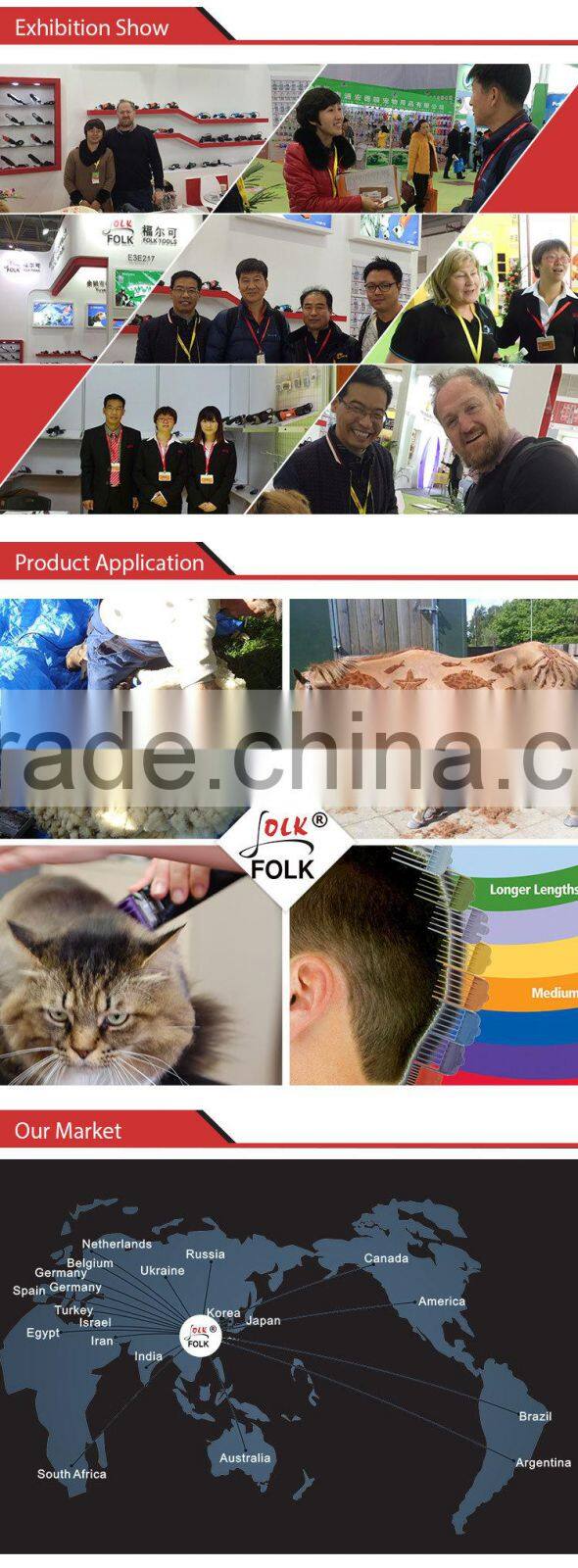 CE,UL Certification hair clipper professional with detachable blade