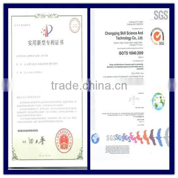 Zongshen motorcycle/scooter/beach car/ ATV's with water cooling engine temperature switch