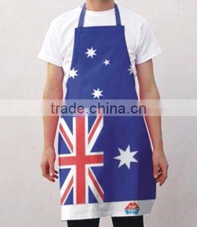 2017 cheap fashion promotion cotton long style apron