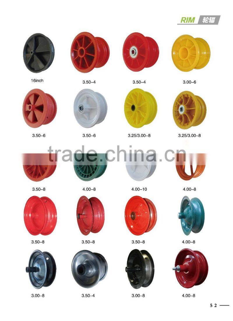 Wholesale steel wheel rim for wheelbarrows