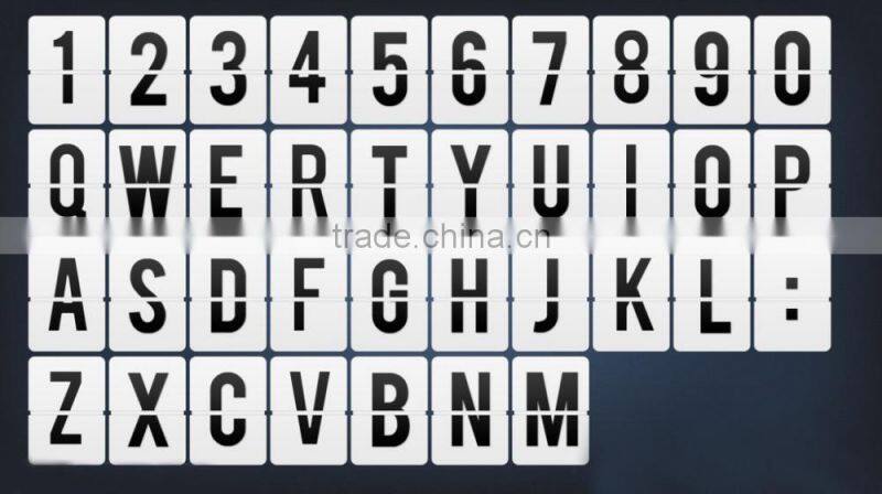 alphabet sign board