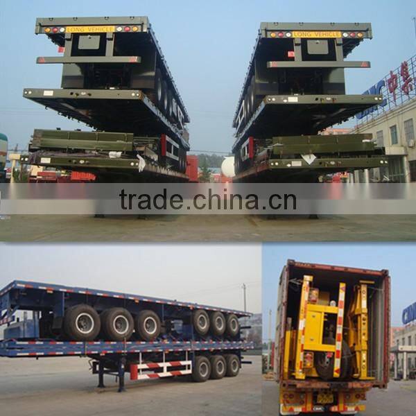 30 tons used for concrete mixer semi trailer price