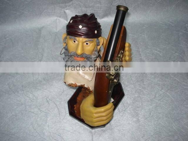 Custom pirate design skull head crafts