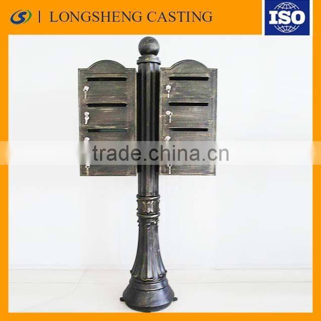 cast iron mailbox,casting mailbox,casting iron housing supplier