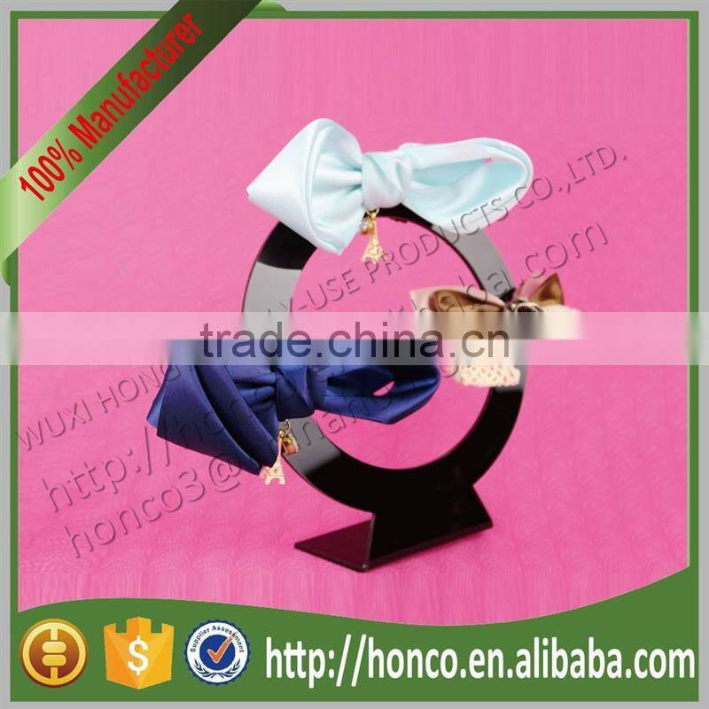 Hot Selling Black colour Acrylic Hair Pin Rack Hair Clip Stand Display